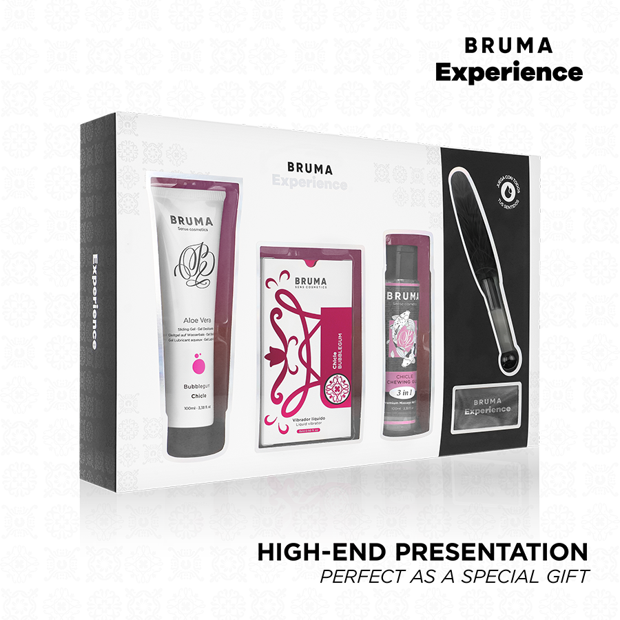 BRUMA XPERIENCE - KIT VIBRO-ORGASMICO DE CHICLETE DOCE TENTAÇÃO-0