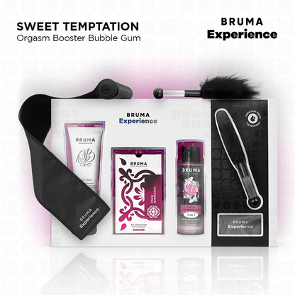 BRUMA XPERIENCE - KIT DE CHICLETE TENTAÇÃO COM POTENCIALIZADOR DE ORGASMO-1