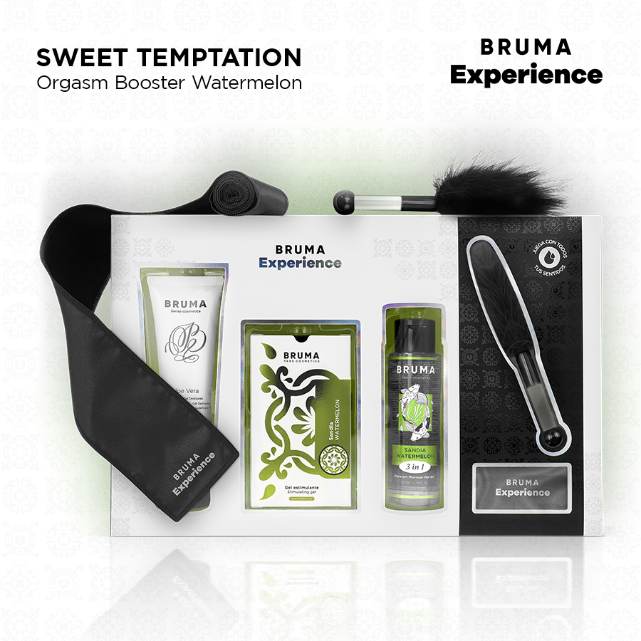 BRUMA XPERIENCE - KIT TENTAÇÃO DE MELANCIA DOCE COM POTENCIALIZADOR DE ORGASMO-1