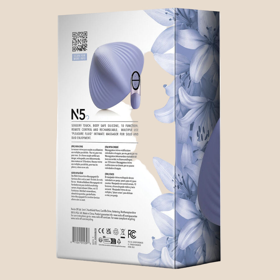 NIYA - N5 MASSAGEADOR ÍNTIMO MULTIUSO COM CONTROLE REMOTO-4