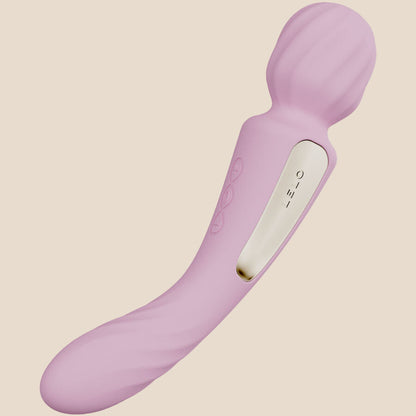 LELO - VIBRADOR SWITCH WANDA DUPLA ESTIMULAÇÃO ROSA SUAVE-1