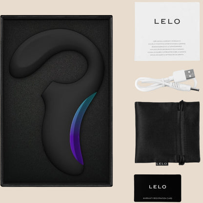 LELO - ENIGMA WAVE MASSAGEADOR DE TRIPLA VIBRAÇÃO PRETO-2
