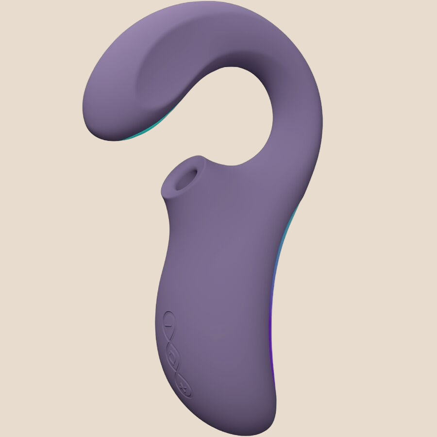 LELO - ENIGMA DUPLO VIBRADOR SÔNICO POINT G CYBER ROXO-1