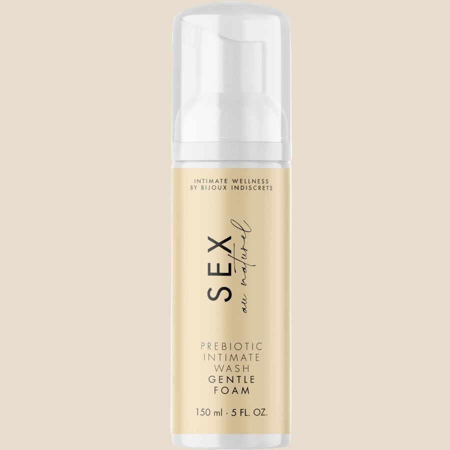 BIJOUX INDISCRETS - SEX AU NATUREL GEL ÍNTIMO PREBIÓTICO COM ESPUMA 150 ML-1