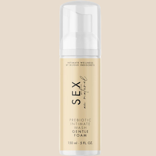 BIJOUX INDISCRETS - SEX AU NATUREL GEL ÍNTIMO PREBIÓTICO COM ESPUMA 150 ML-1