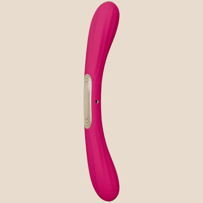 LELO - BOOMERANG VIBRADOR DE PONTA DUPLA CEREJA-0