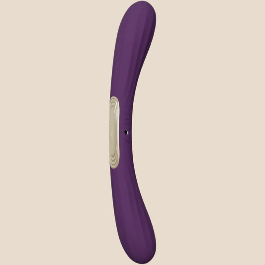 LELO - BOOMERANG VIBRADOR DE DUAS PONTAS ROXO-0