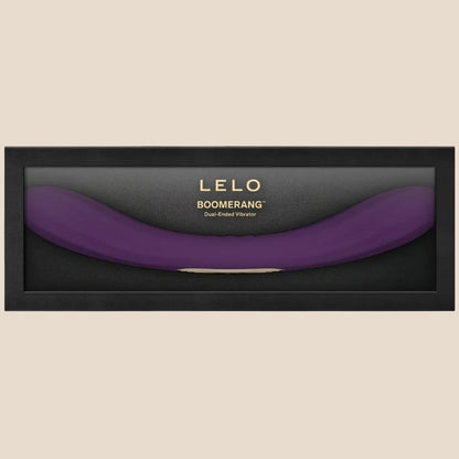 LELO - BOOMERANG VIBRADOR DE DUAS PONTAS ROXO-3