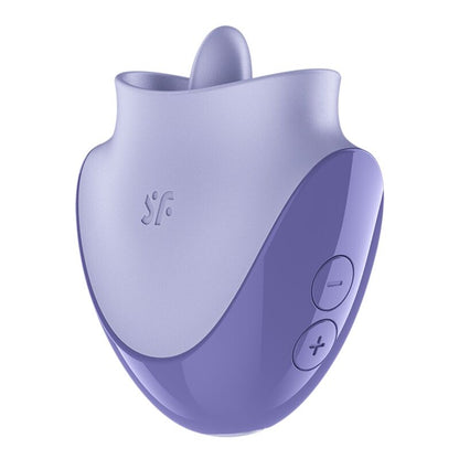 SATISFYER - TONGUE DANCER ESTIMULADOR CLITORIANO COM VIBRAÇÃO E PULSAÇÕES LILÁS-0
