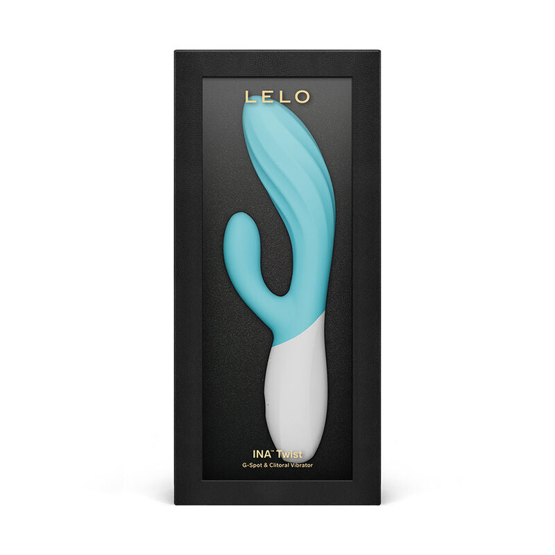 LELO - INA TWIST VIBRADOR DUPLO COELHO PARA PONTO G E CLITÓRIS AZUL-3