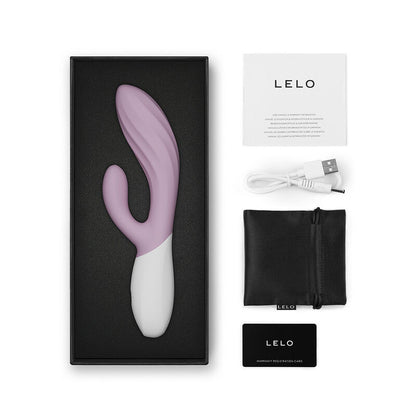 LELO - INA TWIST VIBRADOR DUPLO COELHO PARA PONTO G E CLITÓRIS ROSA-4