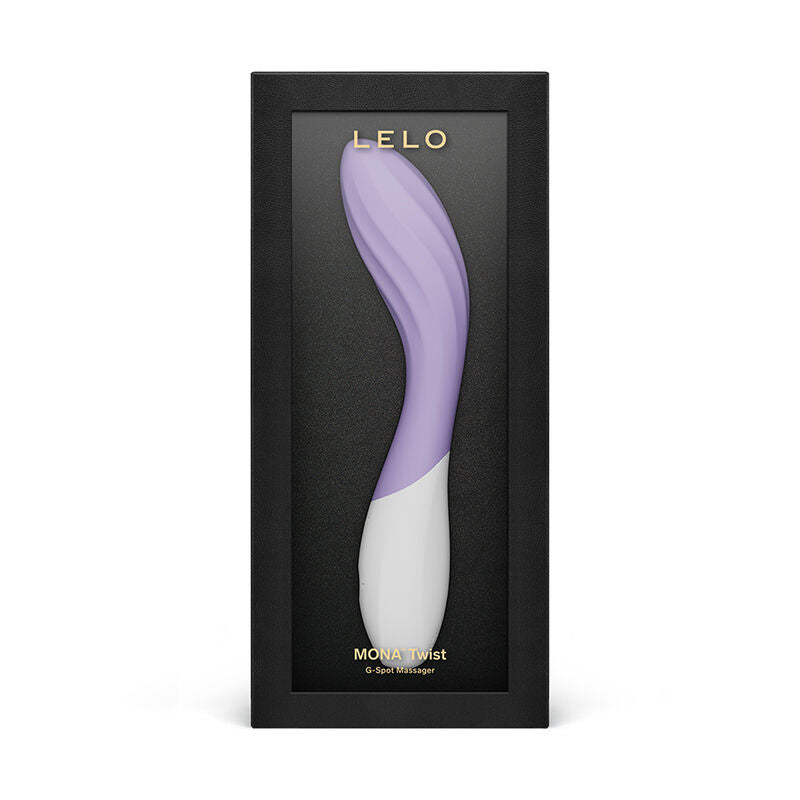 LELO - MONA TWIST VIBRADOR DE PONTO G RECARREGÁVEL COM CONTROLE POR APLICATIVO LAVANDA-3