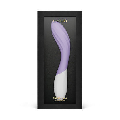 LELO - MONA TWIST VIBRADOR DE PONTO G RECARREGÁVEL COM CONTROLE POR APLICATIVO LAVANDA-3