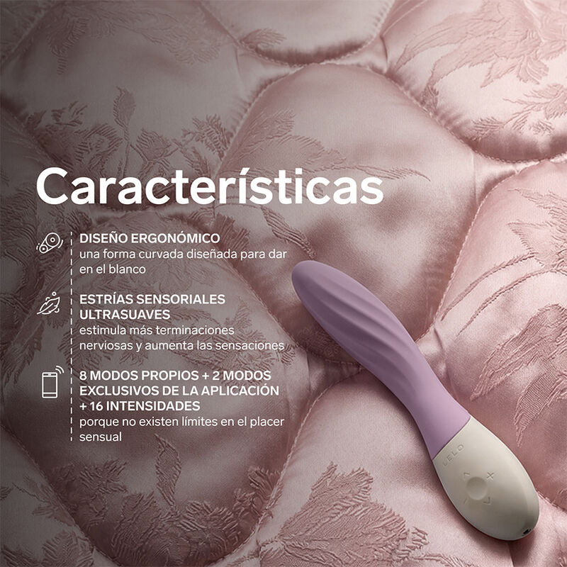 LELO - MONA TWIST VIBRADOR DE PONTO G RECARREGÁVEL COM CONTROLE POR APLICATIVO LAVANDA-8