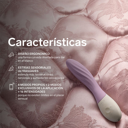 LELO - MONA TWIST VIBRADOR DE PONTO G RECARREGÁVEL COM CONTROLE POR APLICATIVO LAVANDA-8