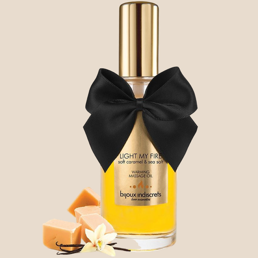 BIJOUX - ÓLEO DE MASSAGEM EFEITO CALOR AROMA CARAMELO-1