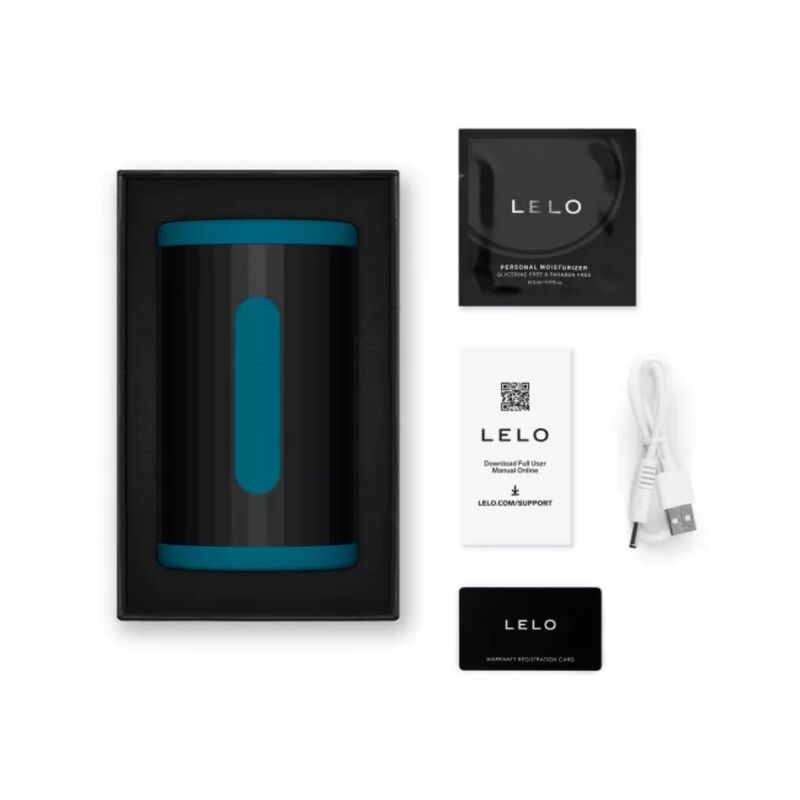 LELO - F2S DUPLO SÔNICO PARA HOMENS COM DUPLA ESTIMULAÇÃO SÔNICA AZUL-PETRÓLEO-2