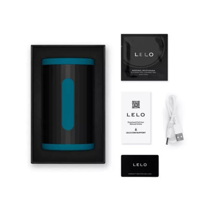 LELO - F2S DUPLO SÔNICO PARA HOMENS COM DUPLA ESTIMULAÇÃO SÔNICA AZUL-PETRÓLEO-2