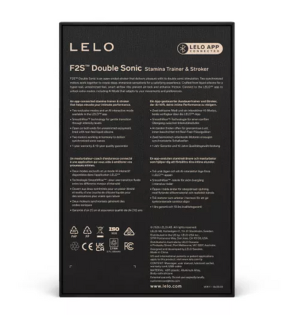 LELO - F2S DUPLO SÔNICO MASCULINO COM DUPLA ESTIMULAÇÃO SÔNICA VERMELHO-3