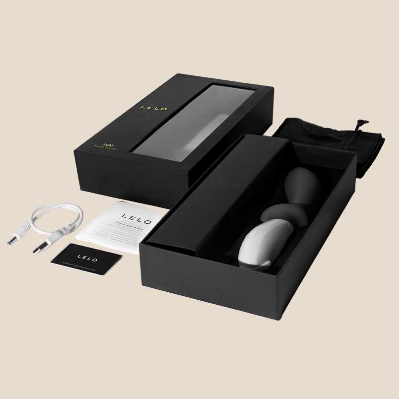 LELO - VIBRADOR PROSTTICO LOKI PRETO-0