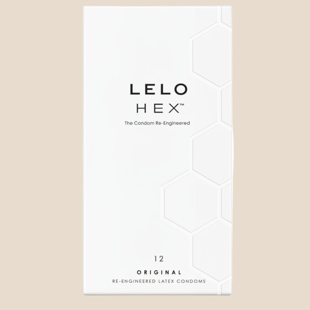 LELO - CAIXA DE PRESERVATIVO HEX 12 UNIDADES-0