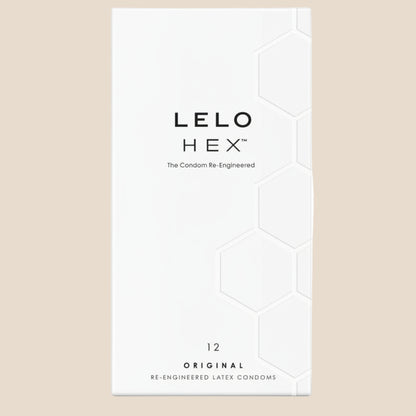 LELO - CAIXA DE PRESERVATIVO HEX 12 UNIDADES-0