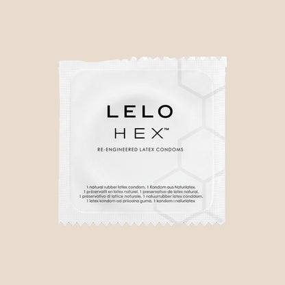 LELO - CAIXA DE PRESERVATIVO HEX 12 UNIDADES-1