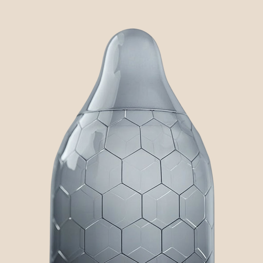 LELO - CAIXA DE PRESERVATIVO HEX 3 UNIDADES-1