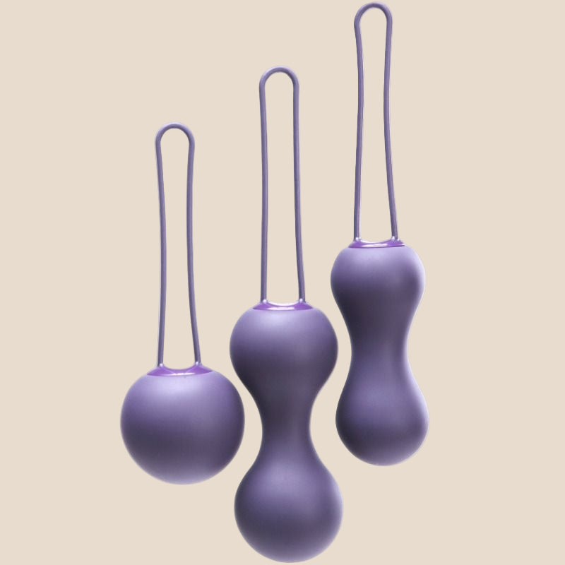 JE JOUE - BOLAS DE KEGEL AMI - ROXO-0