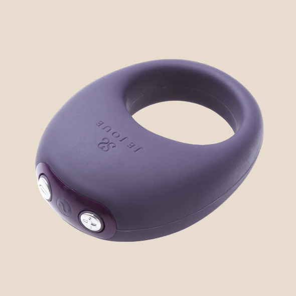 JE JOUE - ANEL VIBRADOR MIO ROXO-4