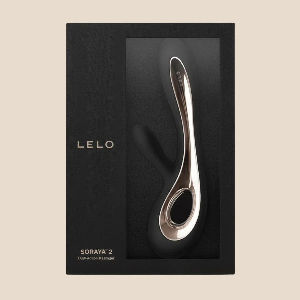 LELO - VIBRADOR SORAYA 2 COELHO PRETO-2