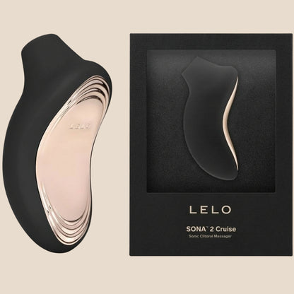 LELO - ESTIMULADOR DE CLITÓRIS SONA 2 CRUISE PRETO-2