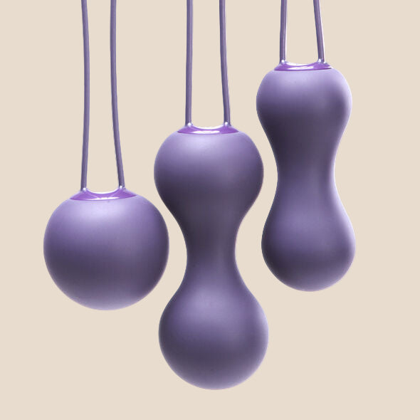 JE JOUE - BOLAS DE KEGEL AMI - ROXO-1