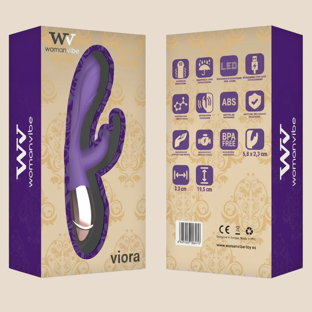 WOMANVIBE - VIORA SILICONE RECARREGÁVEL VIBRADOR-5