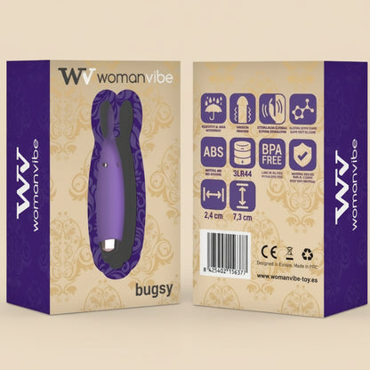 WOMANVIBE - ESTIMULADOR DE SILICONE BUGSY-1